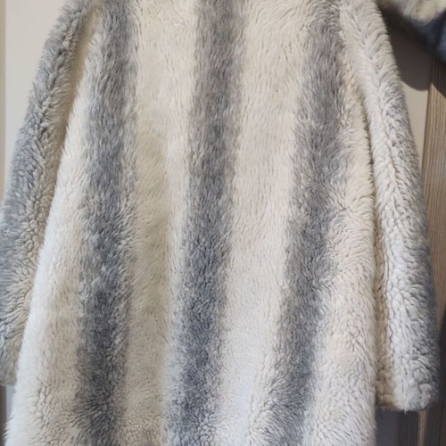 Women's vintage fur used, two-tone, size M/L