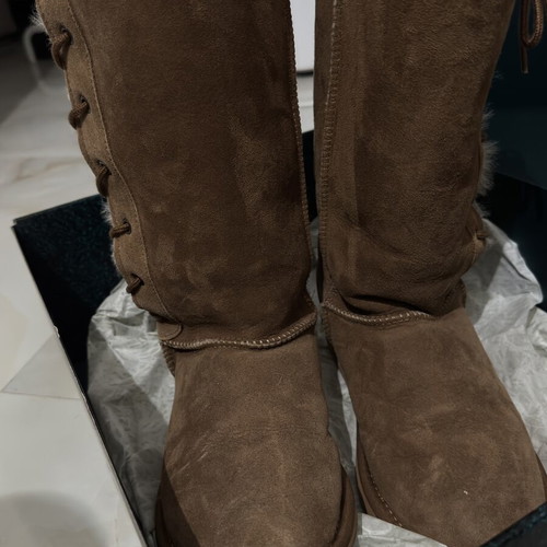 Emu Australia women's boots size 39 like new, brown, fur interior