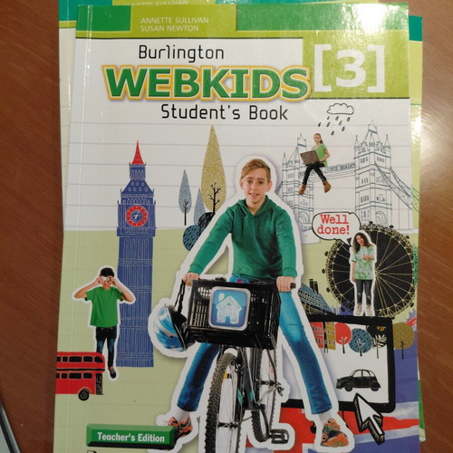 Burlington Webkids 3 Teacher's Book Set New, 4 Books