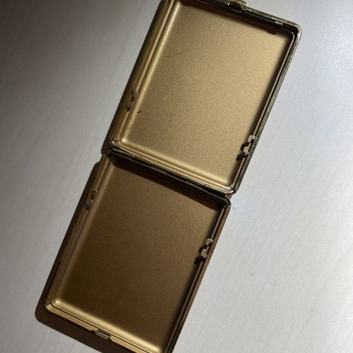Leather tobacco case used