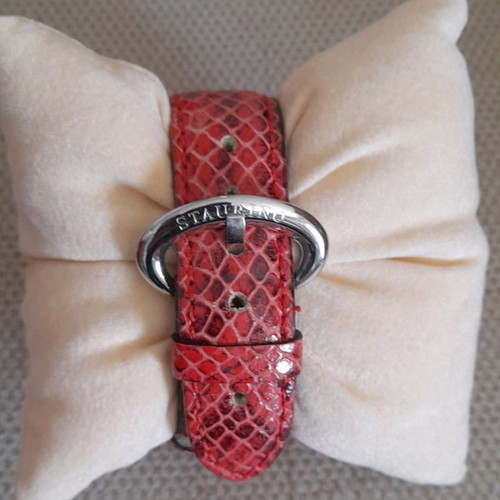 Staurino women's wristwatch new with leather strap and sapphire crystal
