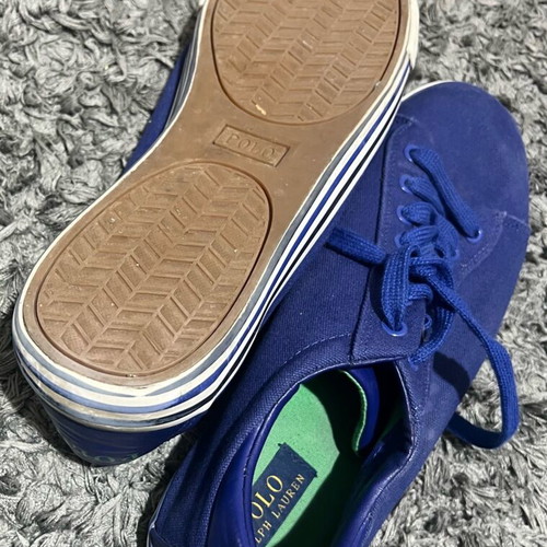 Polo Club men's shoes used, blue, size 45