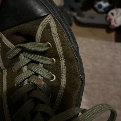 Converse Allstar sneakers like new, black and green size 42.5