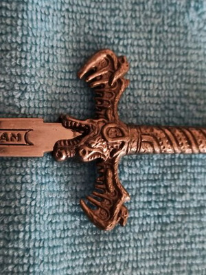 Barbarian paper cutter like new sword design