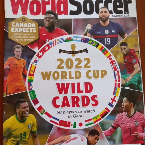 World Soccer magazine November 2022