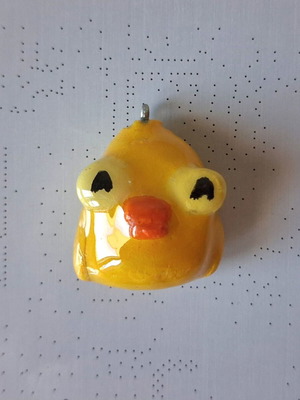 Ducky Momo charm handmade, new, colorful from Phineas and Ferb