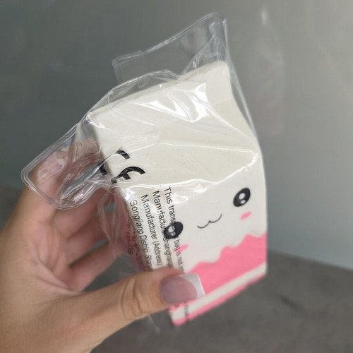 Milk squishy, large size, cute