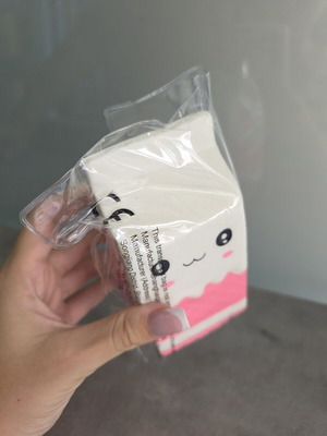 Milk squishy, large size, cute