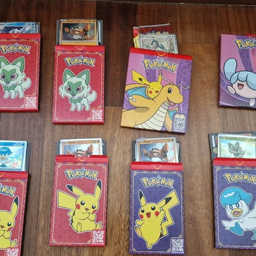 28 collectible Pokemon cards McDonald's Happy Meal