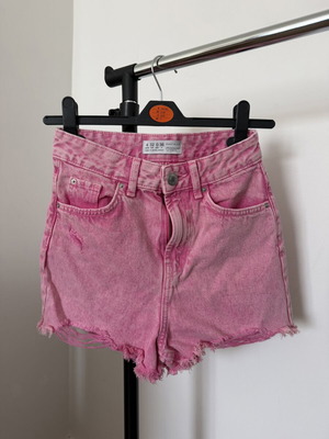 Primark pink shorts like new, size XXS