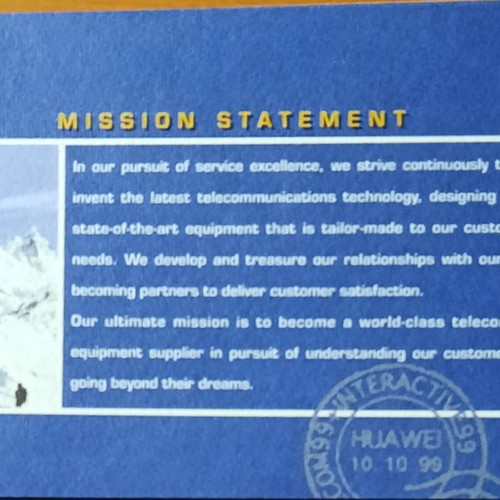 Chinese stamps new, 4 pieces from 1997 in Huawei booklet