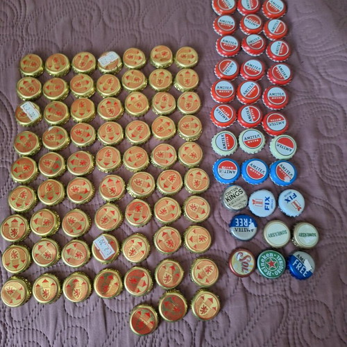 Beer caps like new set for crafts or collection