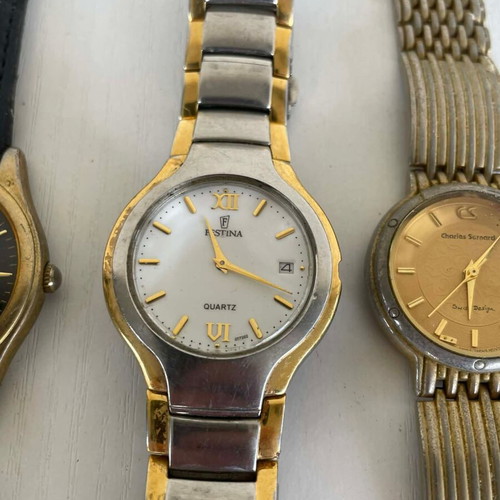 Vintage watches used, lot of 5, non-working