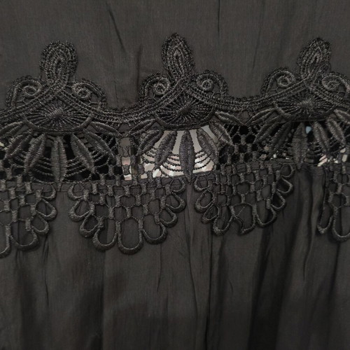 BSB Black Playsuit like new with lace details