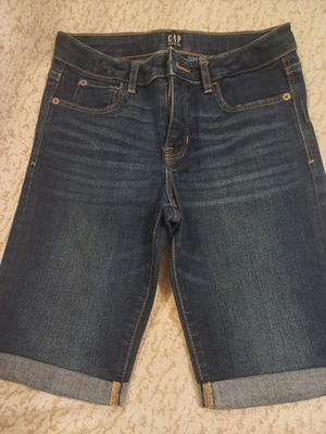 GAP Boys' Bermuda Shorts New, Size 12 Years, Blue, 152 cm