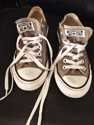 Converse All Star sneakers size 37 beige used