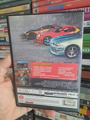 Fast and Furious 2 DVD μεταχειρισμένο, δράσης περιπέτεια αστυνομική με υπότιτλους