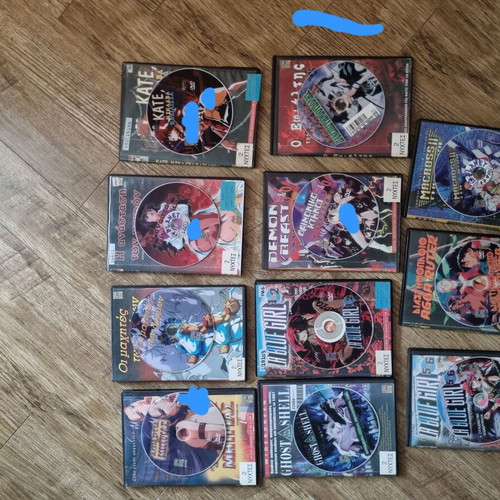 Anime manga hentai DVD used, subbed, action adventure comedy