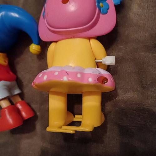Noddy and Tessie Bear used set 1990 with winding defect