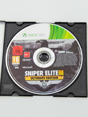 Sniper Elite 3 Ultimate Edition – Αυθεντική Κασέτα Xbox 360 (Χωρίς Κουτί)