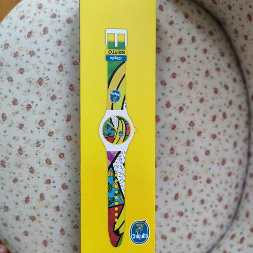 Britto Chiquita wristwatch new, colorful collectible