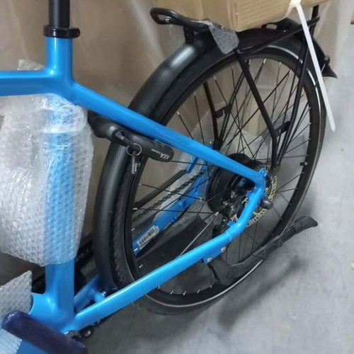 Hawk E-Trekking Gent electric bike new, blue, Bafang motor