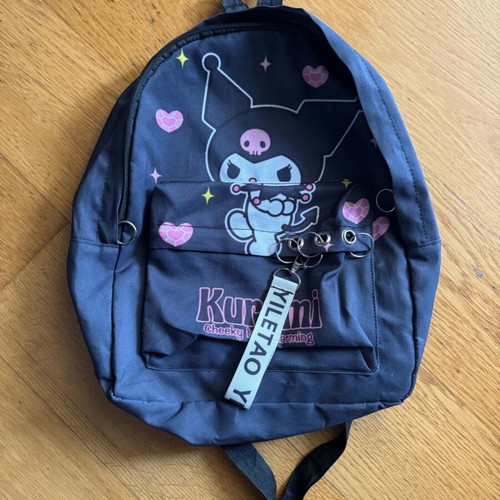 Kuromi set backpack, shoulder bag and pencil case like new