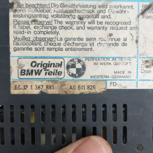 Amplifier for BMW used