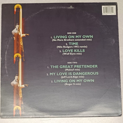 Freddie Mercury Remixes Vinyl LP used, rock compilation 1993