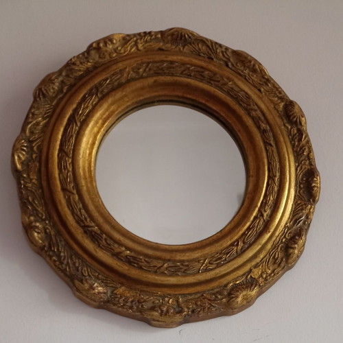 Mirror in frame, 27 cm diameter