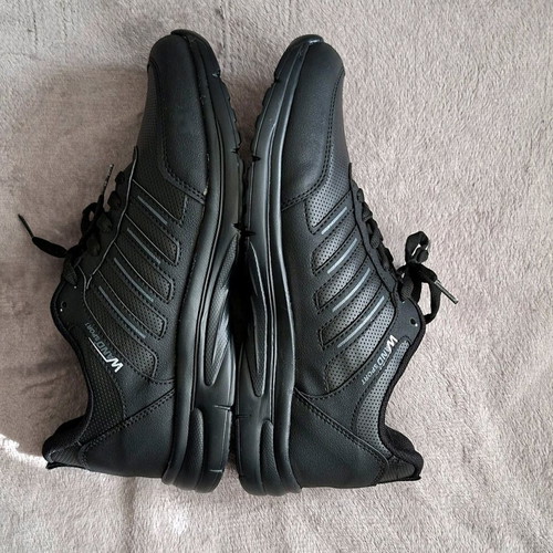 Men's sneakers size 43, black, sports style