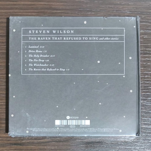 Steven Wilson The Raven That Refused To Sing CD and DVD 5.1 digibook new