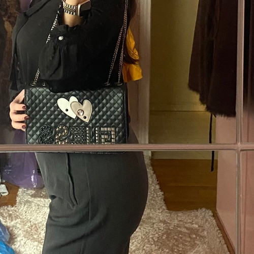 Guess shoulder and crossbody bag like new, black