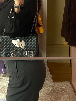 Guess shoulder and crossbody bag like new, black