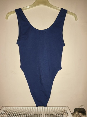Freddy full-body gymnastics leotard like new, blue, size M