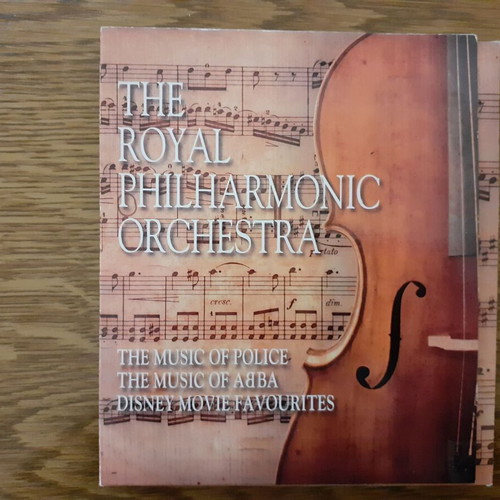The Royal Philharmonic Orchestra 3CD with music of Police, ABBA, Disney