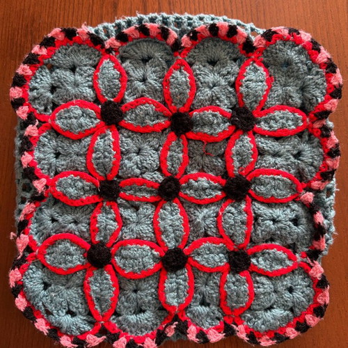 Handmade knitted pillowcases like new, set of 2 for decorative pillows