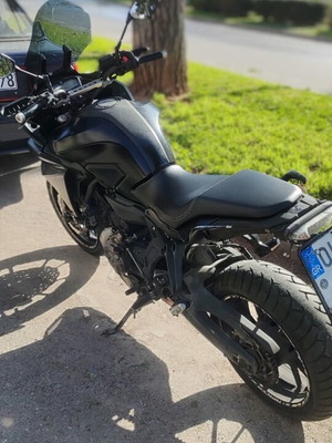 Yamaha Tracer 700 motorcycle 2017, 700 cc, 85,000 km, black
