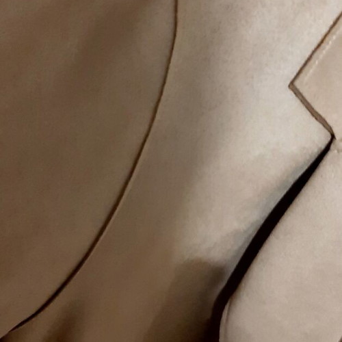 Zara coat XL beige suede new with belt