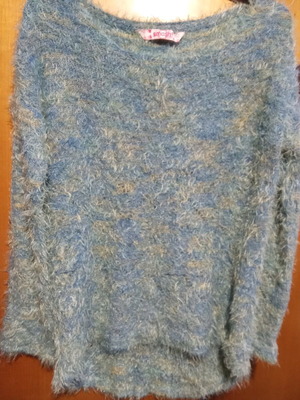 Fuzzy blouse new, especially warm