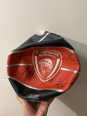 Basketball signed by Olympiacos Euroleague 2026 champions, new