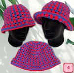 Handmade Bucket Hat "3DTV"