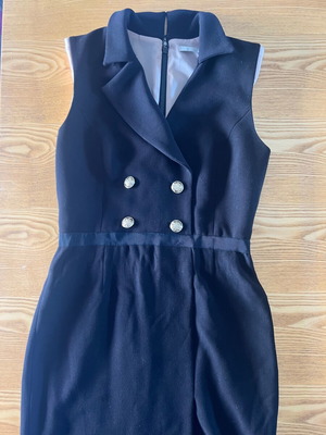 Zini Boutique Black Blazer Dress Medium, like new