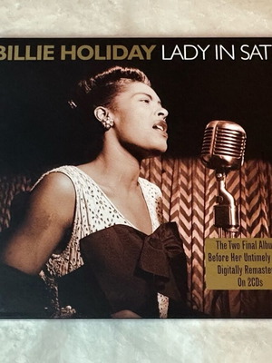 Billie Holiday Lady In Satin 2 x CD like new, jazz
