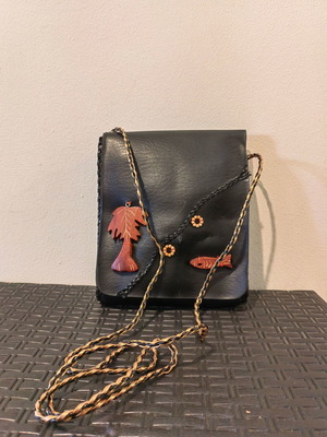Leather handmade bag new crossbody