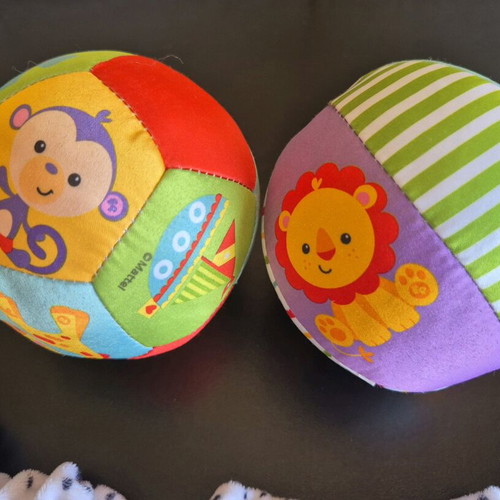 Soft baby toys like new, set