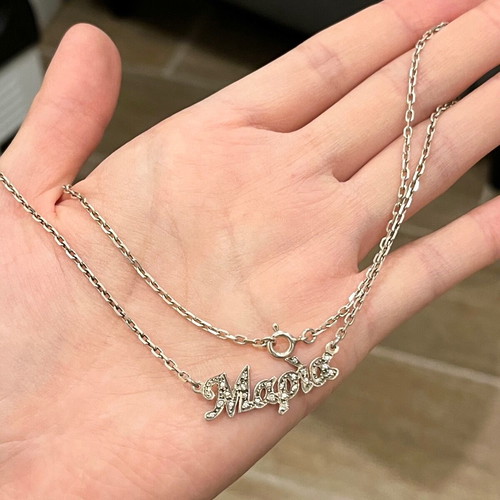 Maria name necklace vintage silver 925 used
