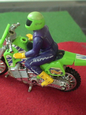 Hot Wheels μοτοσικλέτα motocross παιχνίδι με μηχανισμό τριβής
