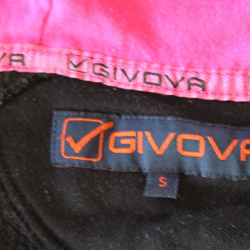 Givova tracksuit set with sweatshirt size S like new, blue