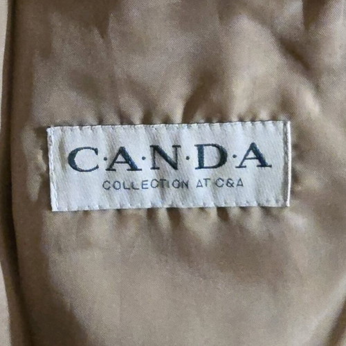 Vintage womens jacket Canda brown size M like new
